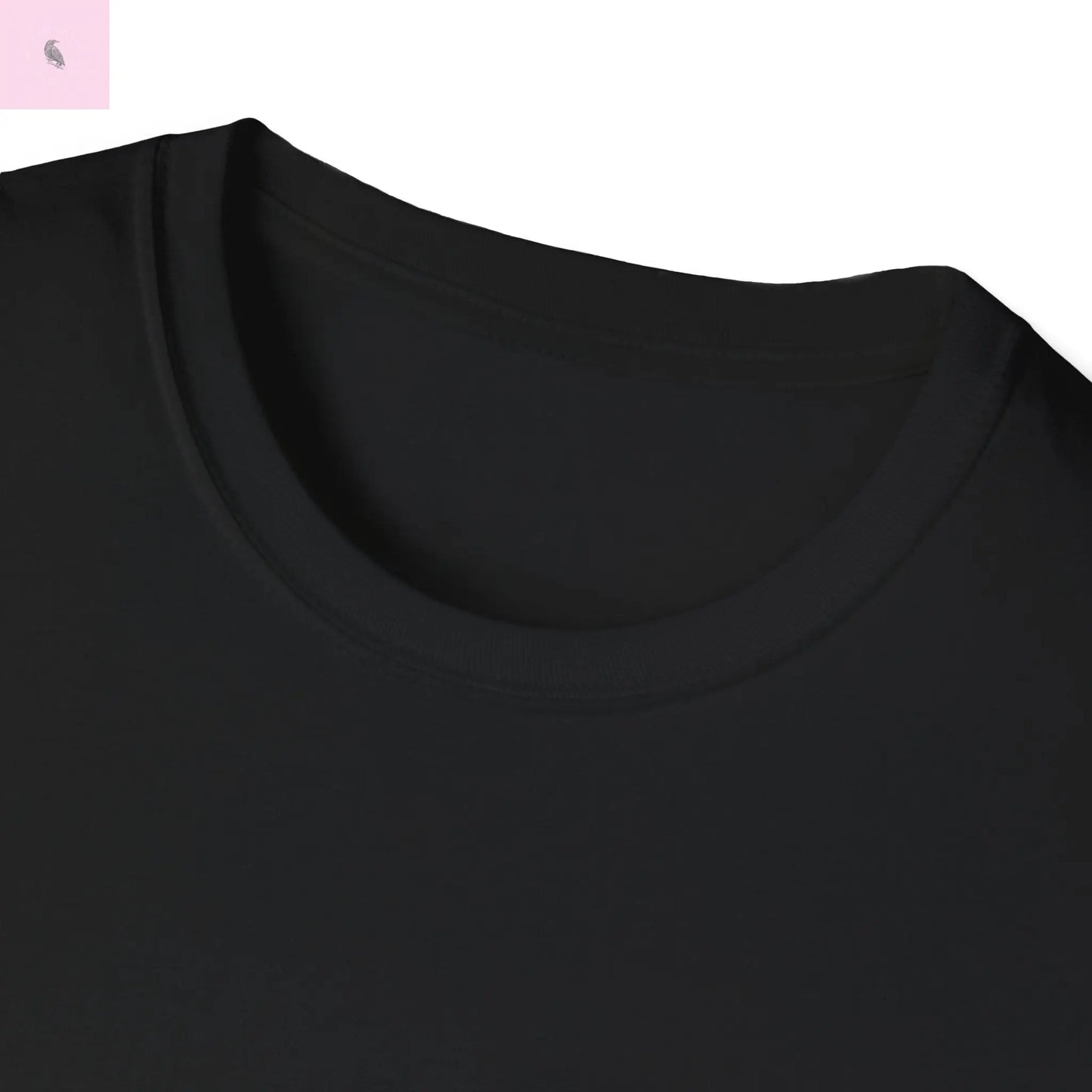 Groovy Retro Unisex T-Shirt - High Fives and Good Vibes Black Tee the flirty crow