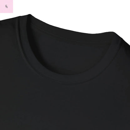Groovy Retro Unisex T-Shirt - High Fives and Good Vibes Black Tee the flirty crow