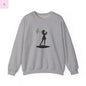 Female golf lovers crewneck fashion sweatshirt the flirty crow
