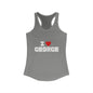 49er Fans George Kittle Women's Racerback Tank