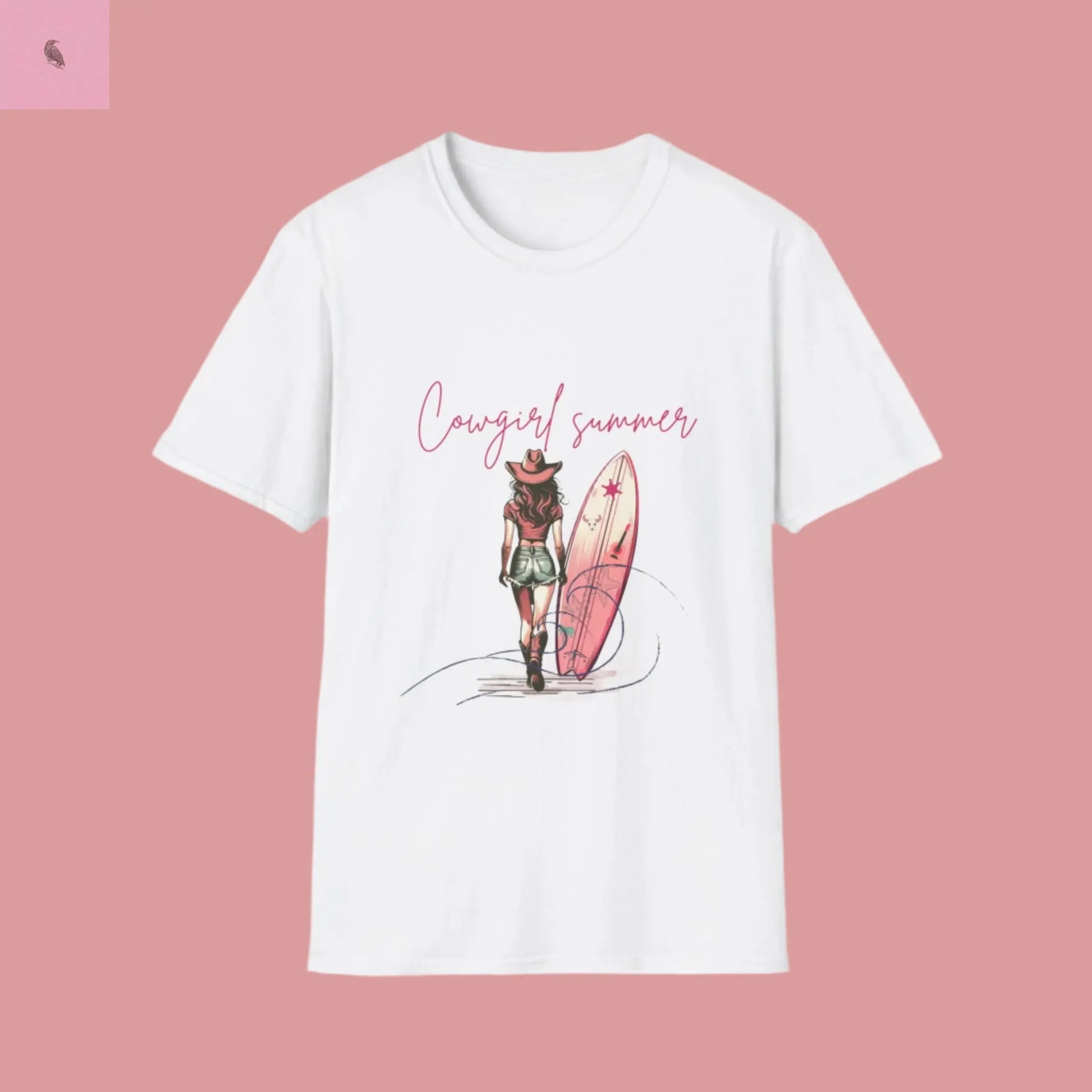 Coastal Cowgirl T-Shirt The flirty crow