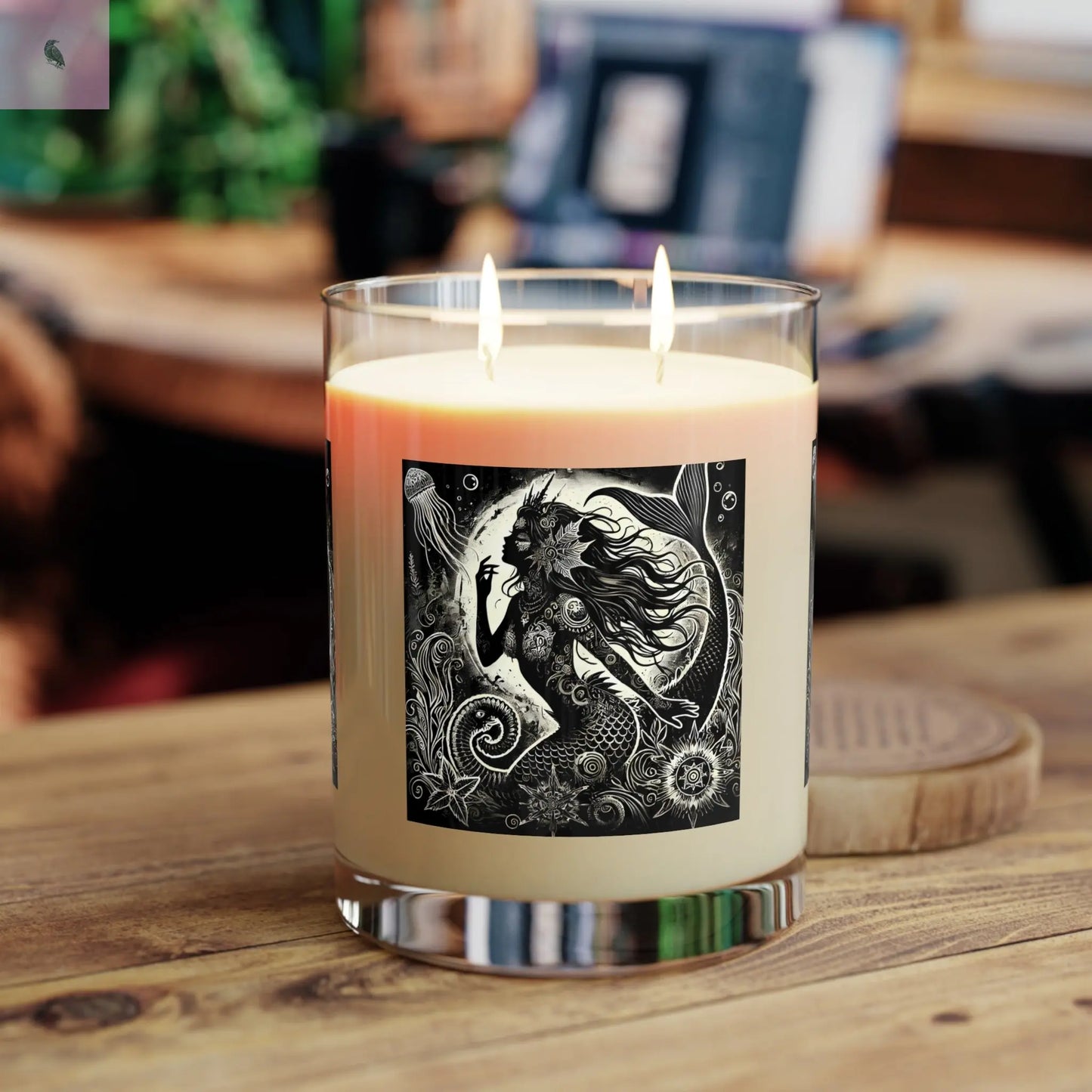 Mermaid Magic Glass Candle - 11oz The flirty crow