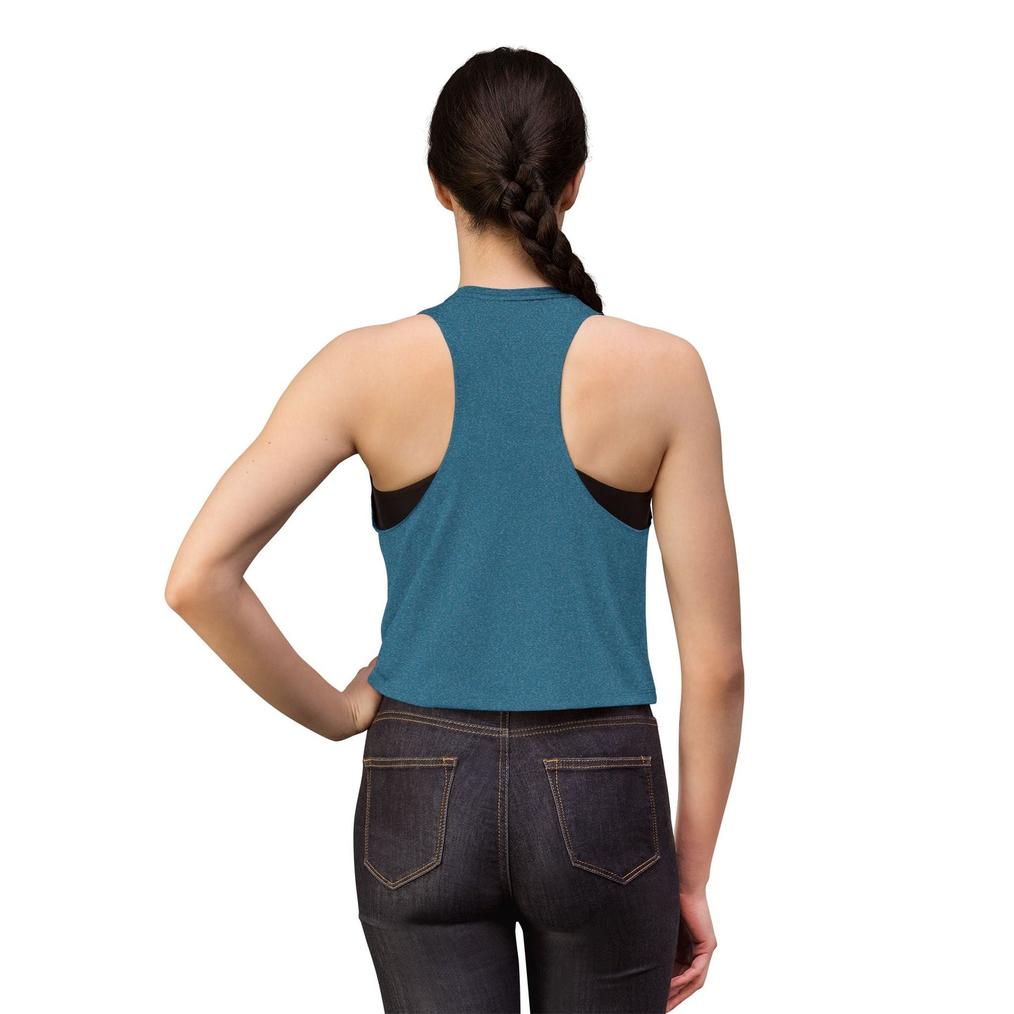 Women's Cropped tank top The flirty crow