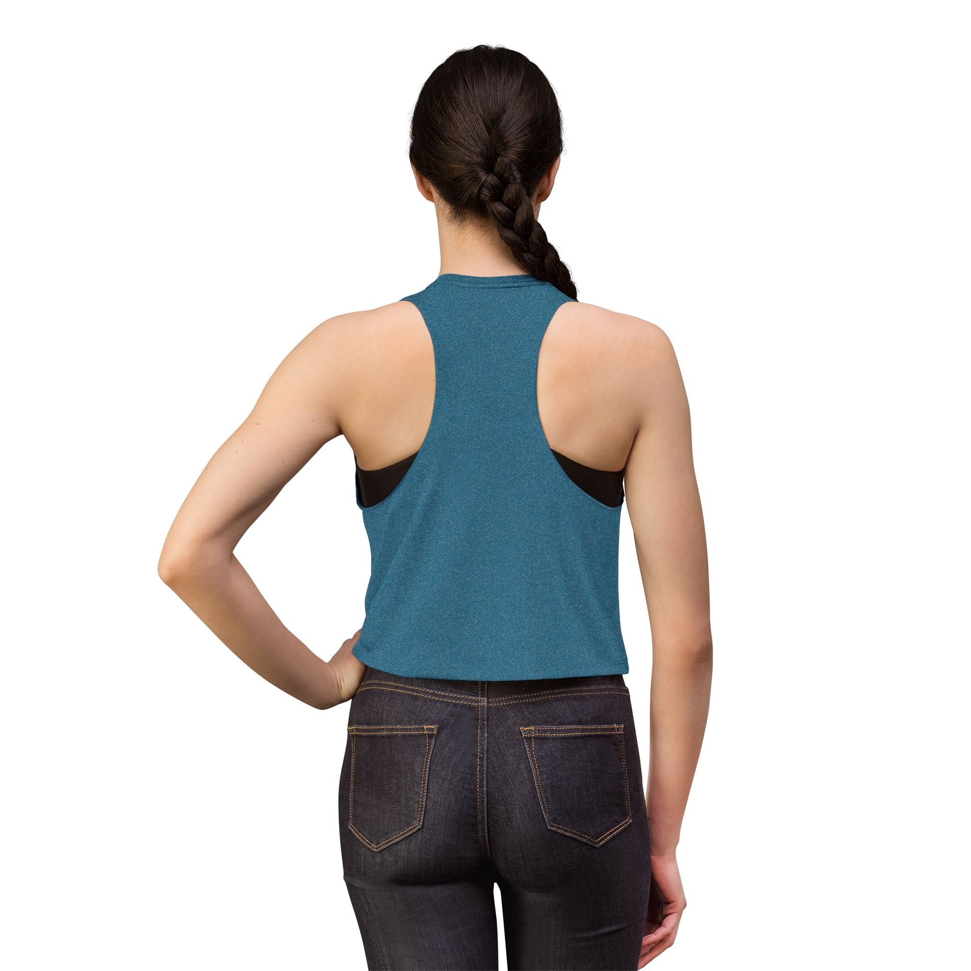 Women's Cropped tank top The flirty crow