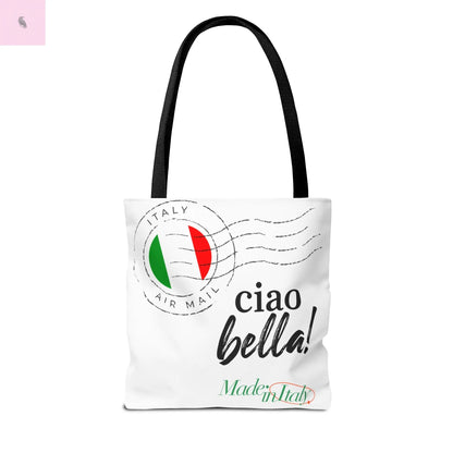 Chic Italian Tote Bag, gift for traveler,  beach tote,, Travel tote, , Gift for Her, Shopping, Beach Bag, farmers market tote The flirty crow