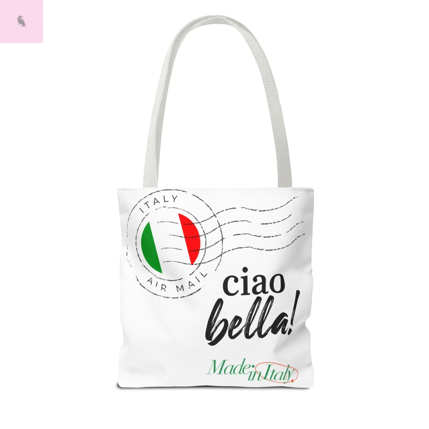Chic Italian Tote Bag, gift for traveler,  beach tote,, Travel tote, , Gift for Her, Shopping, Beach Bag, farmers market tote The flirty crow