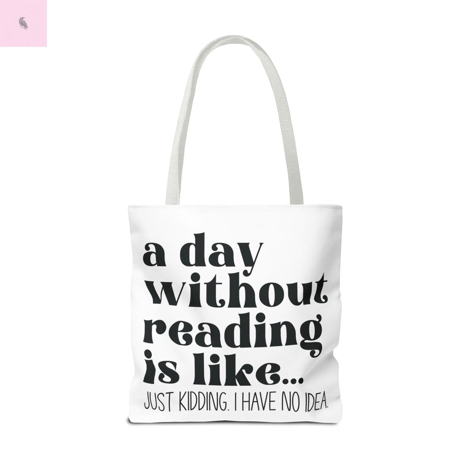 Book Lover Tote Bag, Funny Reading Quote, Literary Gift, Planner Bag, Library Tote, Reading Accessories, beach tote, grocery tote Printify