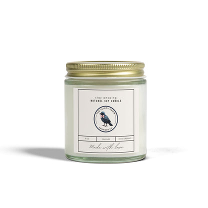 Candle 4oz/9oz Coconut Apricot Wax - Crow Lovers