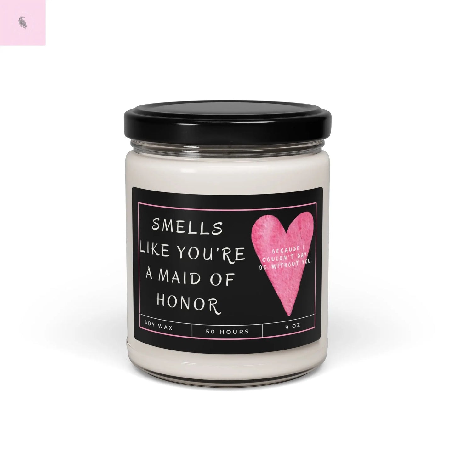 Maid of Honor Soy Candle The flirty crow