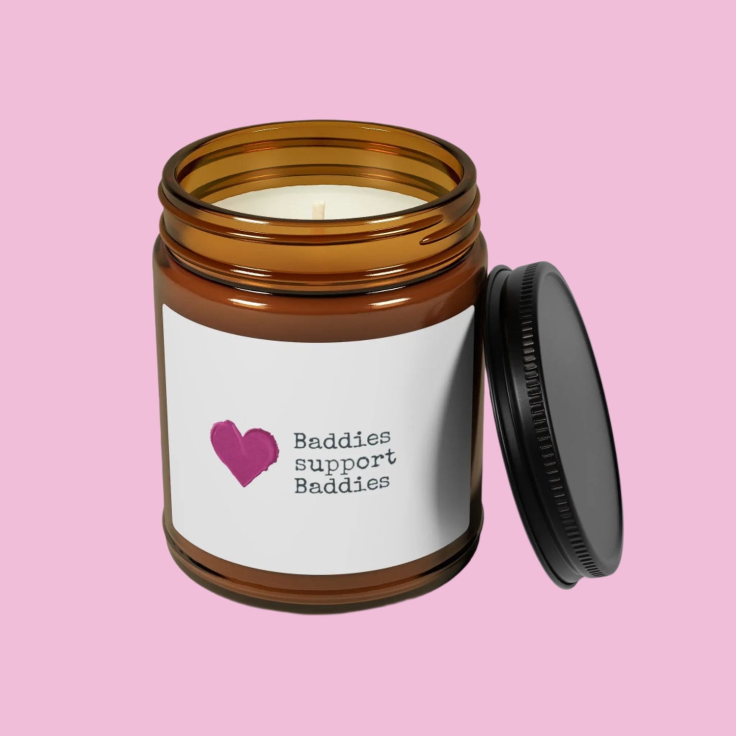 Scented Soy friendship Candle, gift for baddie, supportive candle, home decor, essential oils, home fragrance , Printify