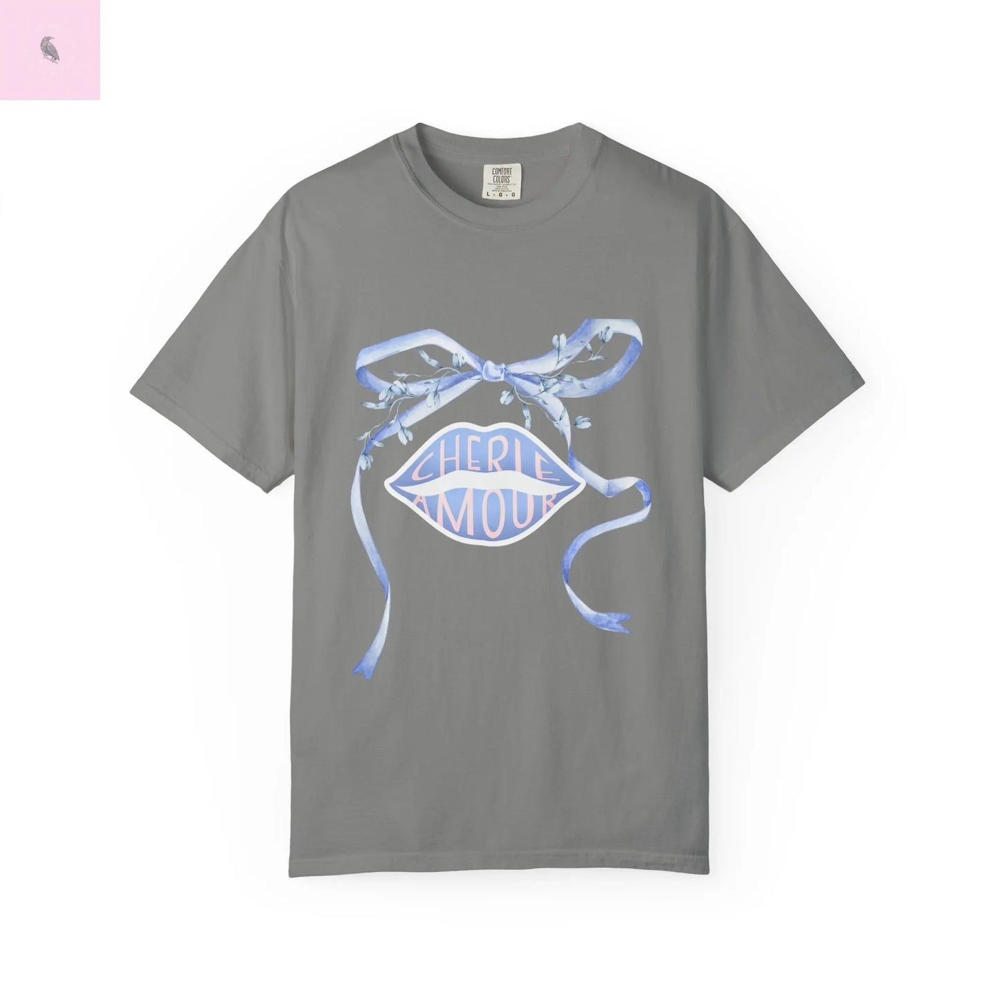 Coquette Comfort Colors T-Shirt - Trending unisex unique cute Spring Tshirt. The flirty crow