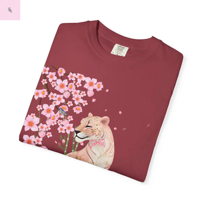 Chinoiserie Leopard T-shirt The flirty crow