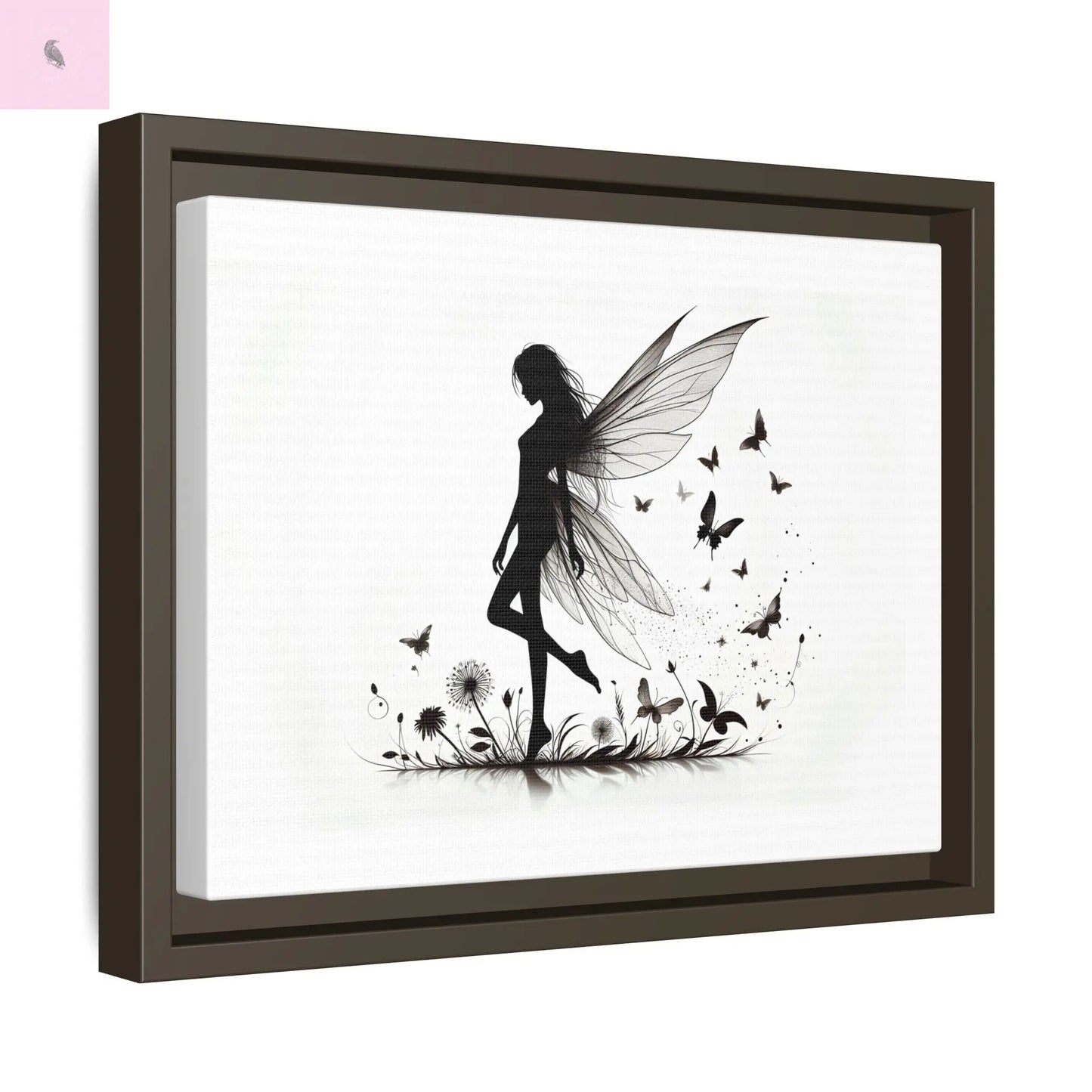 Fairy Canvas Wall Art - The flirty crow