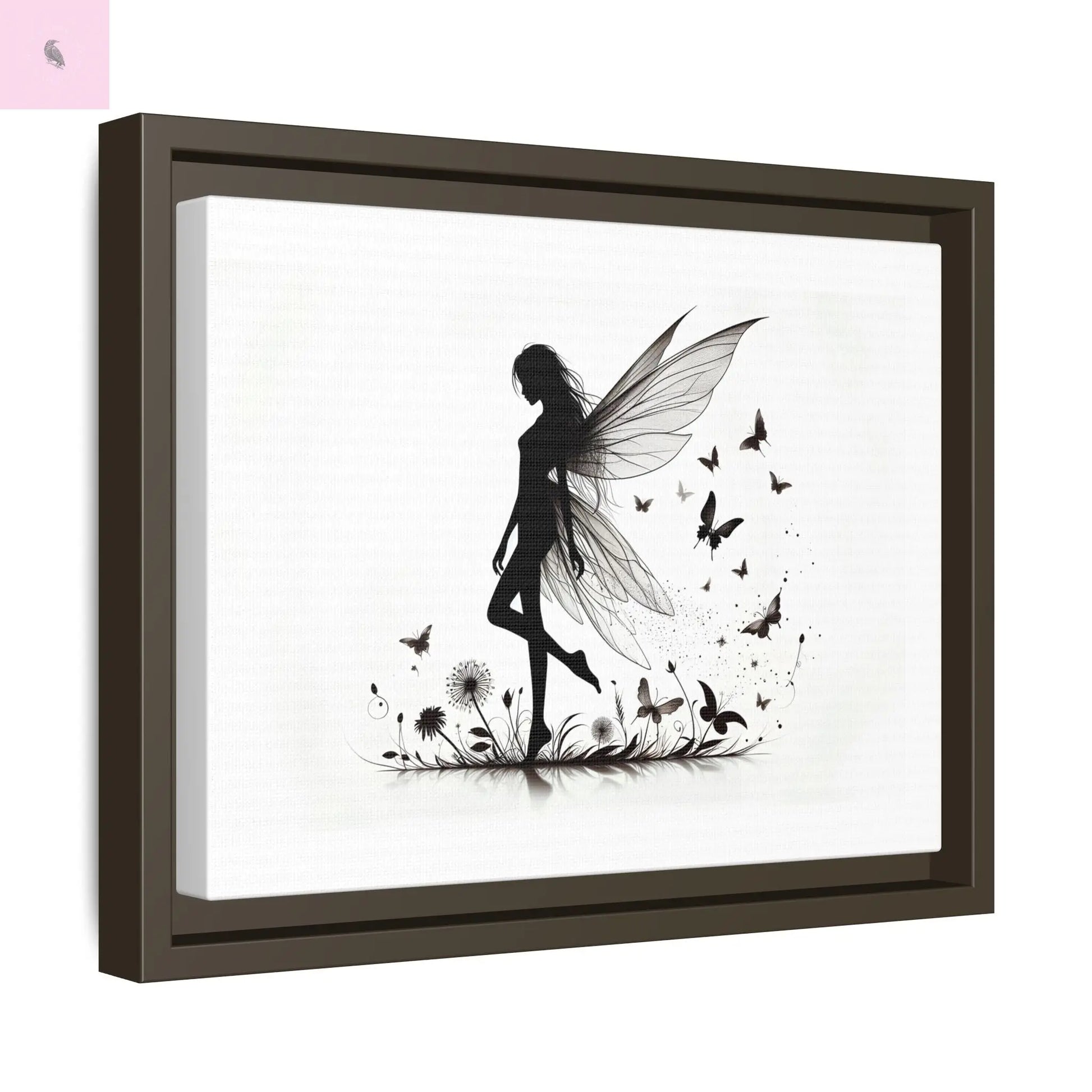 Fairy Canvas Wall Art - The flirty crow