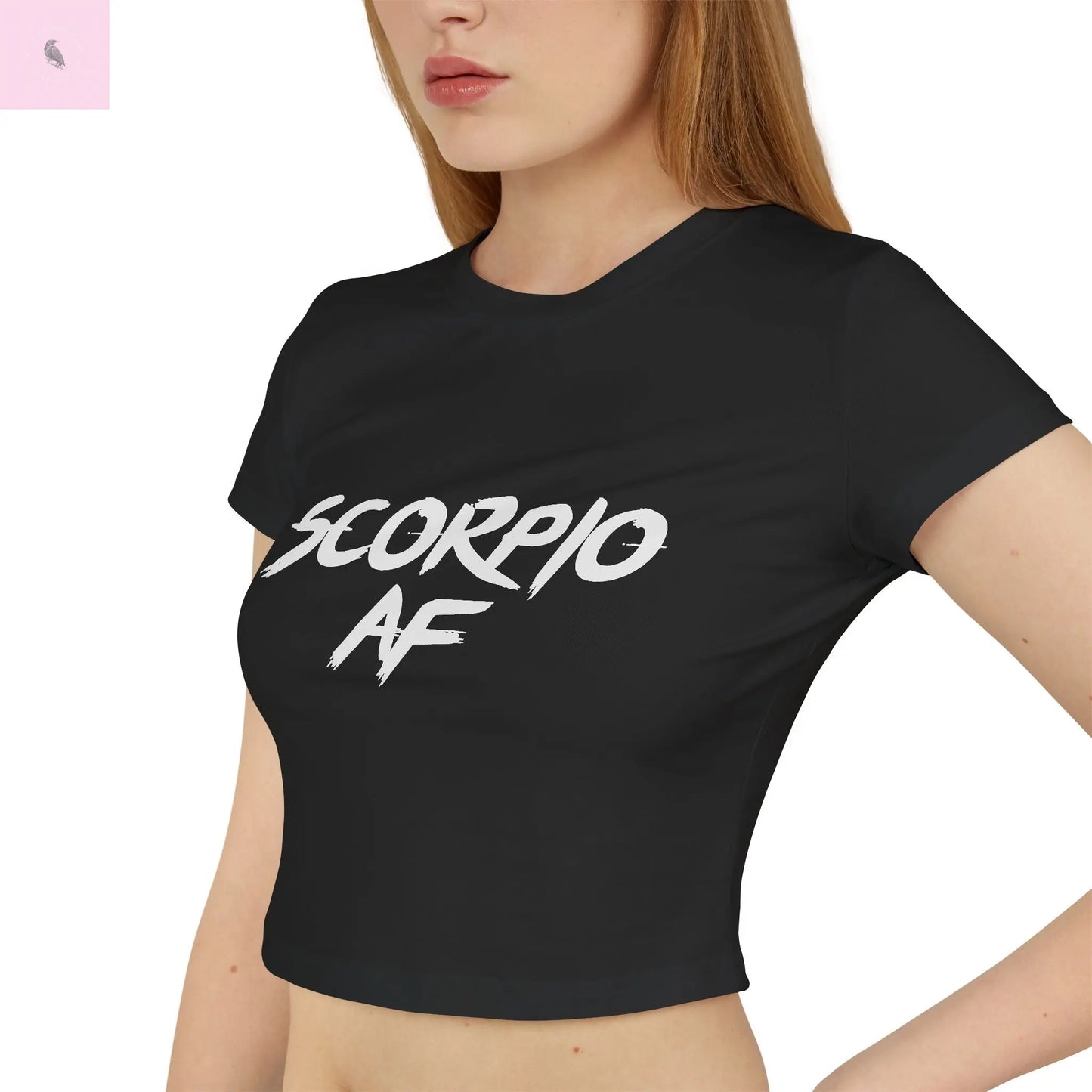 Baby Tee - Scorpio Lovers Star Sign Women's T-Shirt the flirty crow