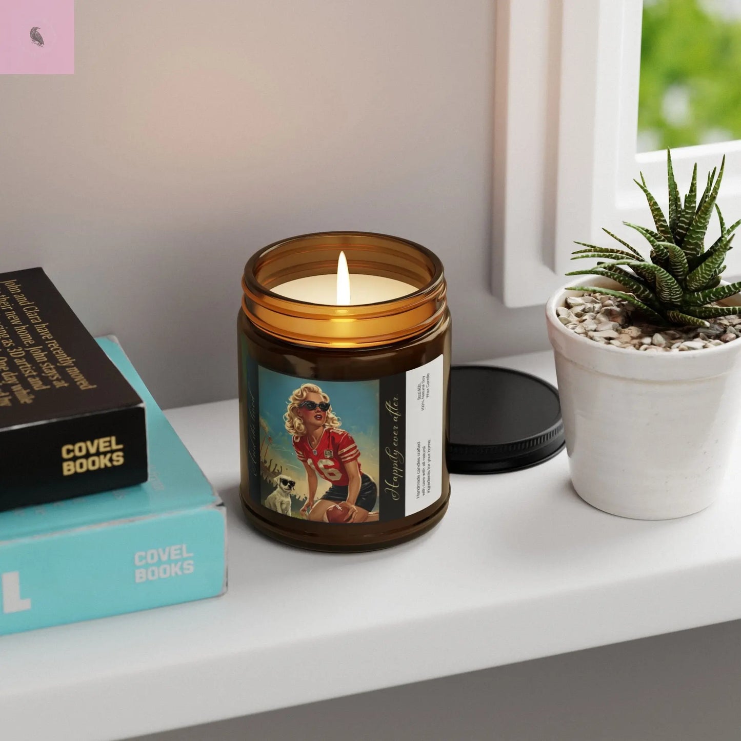 Football Lovers Candle The flirty crow