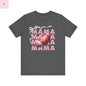Football mama graphic soft cotton short sleeve quality printed  tee. Sports lover gift. the flirty crow