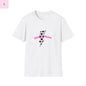 Soccer mom  Softstyle  cotton T-Shirt the flirty crow