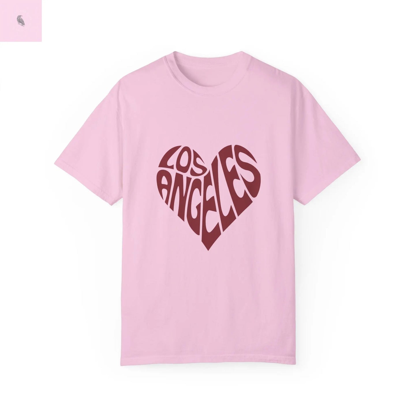 Los Angeles Heart Unisex Custom Colors  T-Shirt the flirty crow