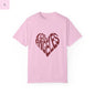 Los Angeles Heart Unisex Custom Colors  T-Shirt the flirty crow