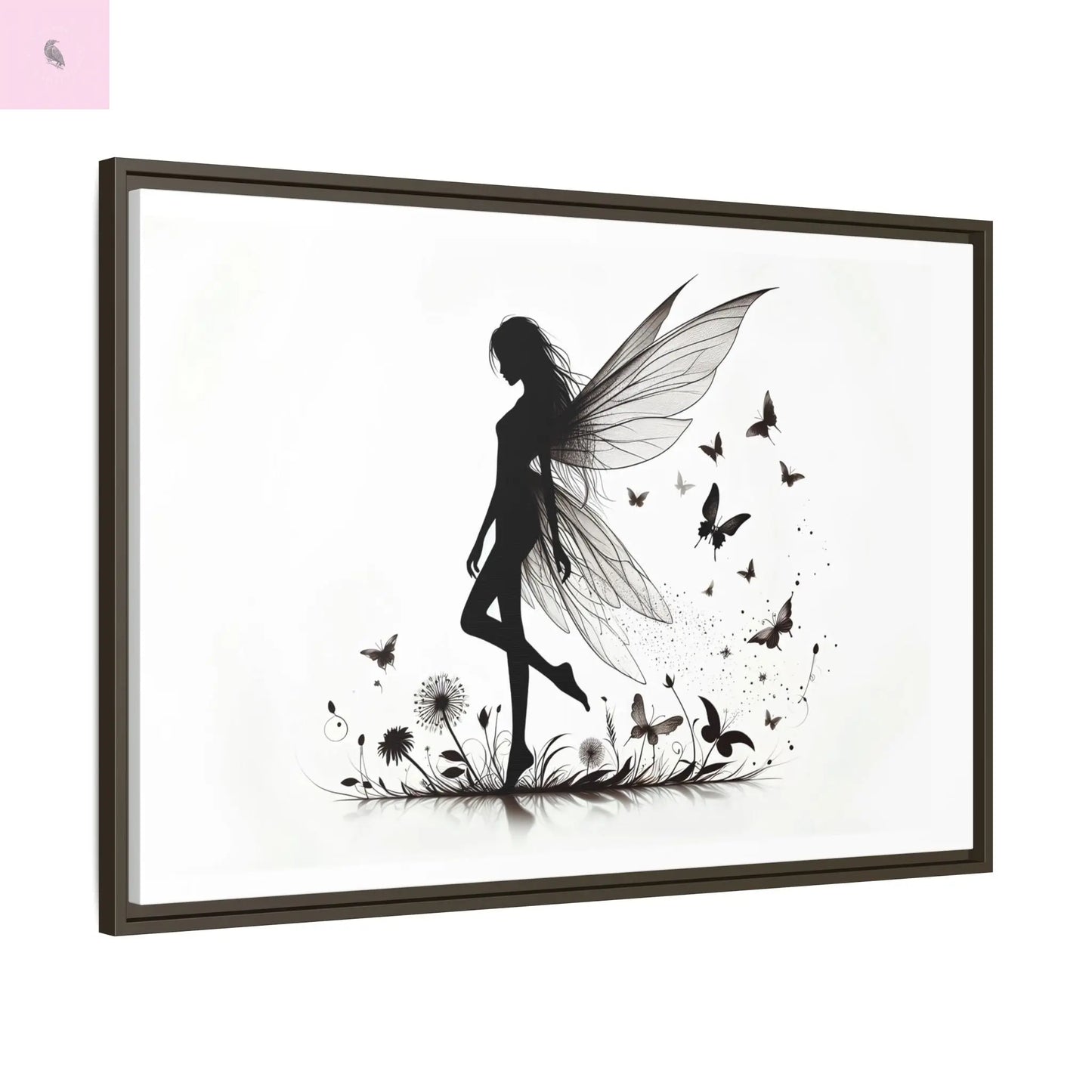 Fairy Canvas Wall Art - The flirty crow
