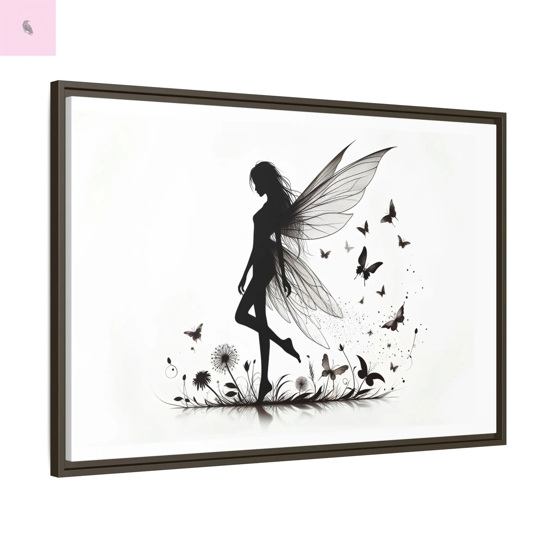 Fairy Canvas Wall Art - The flirty crow