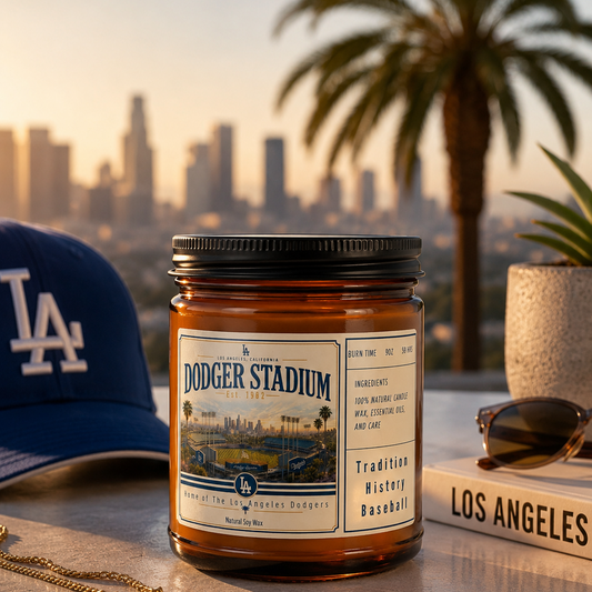 Dodger Stadium Soy wax candle The flirty crow