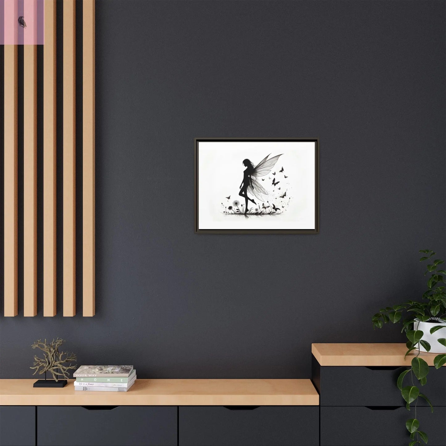 Fairy Canvas Wall Art - The flirty crow