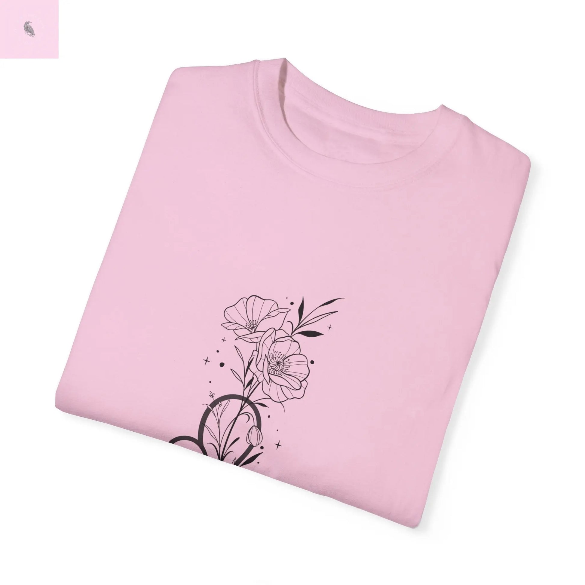 Leo birth flower T-Shirt for Astrology Lovers Printify