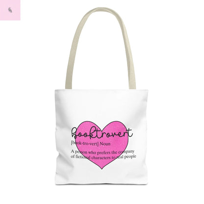 Book Lover Tote Bag, Bookish Gift, Reading Accessories, Tote for Introverts, Eco-Friendly Shopping Bag, Cute Literary Design Printify
