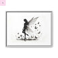 Fairy Canvas Wall Art - The flirty crow