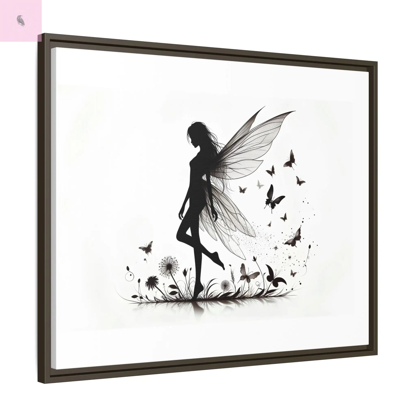 Fairy Canvas Wall Art - The flirty crow