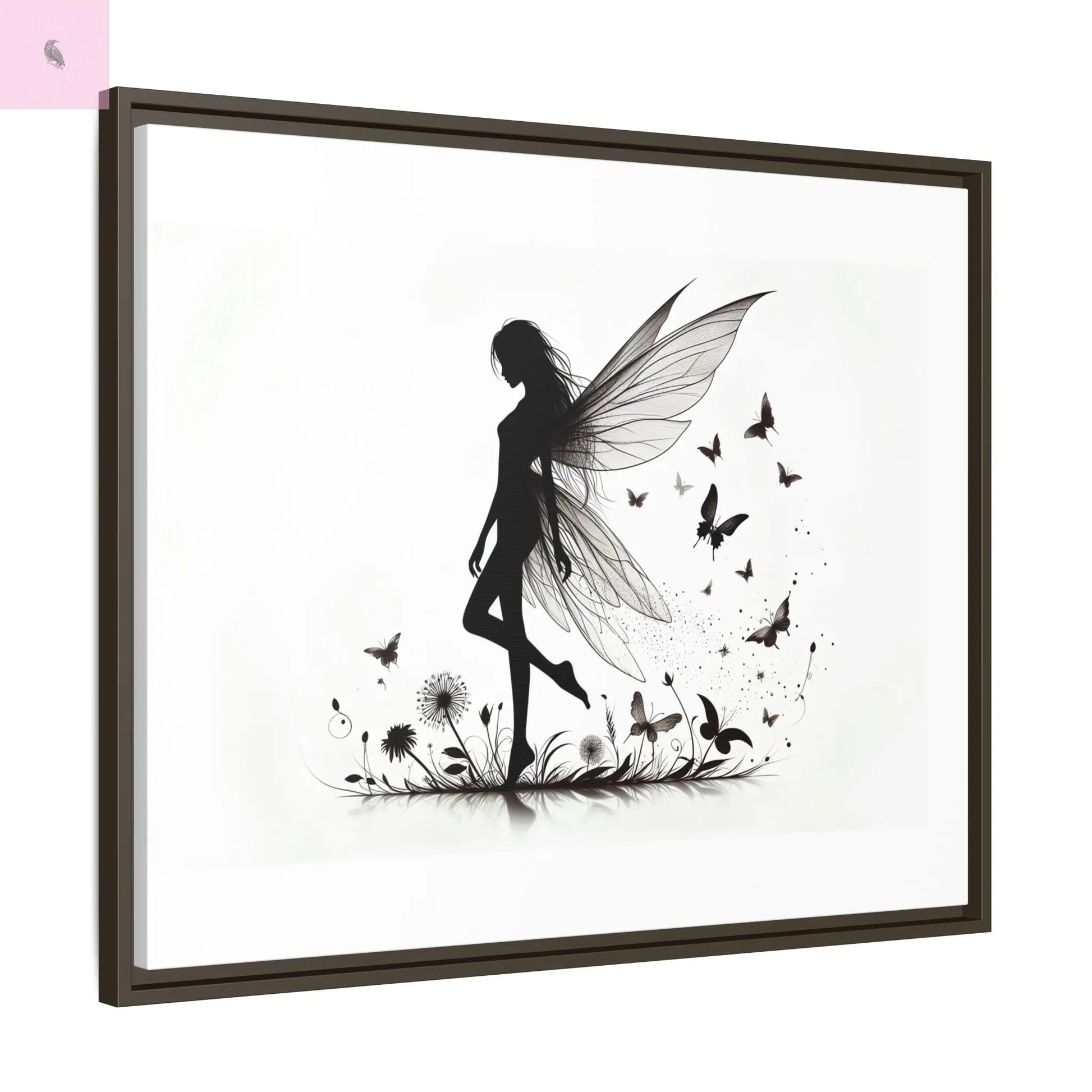 Fairy Canvas Wall Art - The flirty crow