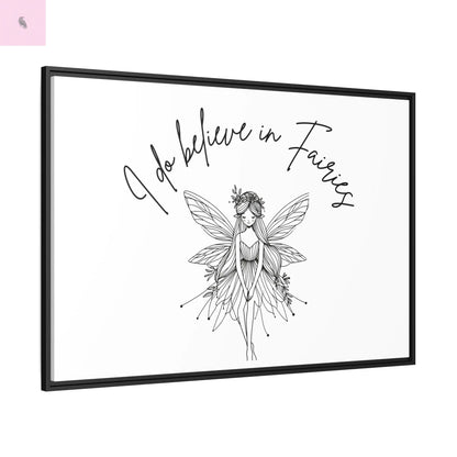 Fairies Canvas, Framed (Multi-color) - The flirty crow