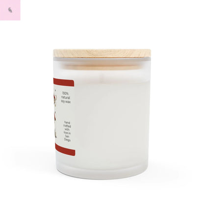 Whimsical Mushroom Soy Candle - "You Beautiful Soul Are The Magic" - 11oz Natural Glass Jar The flirty crow