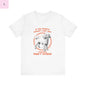 Unisex Poodle lovers short Sleeve Tee the flirty crow
