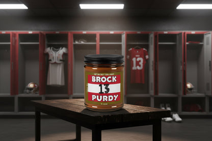 Brock Purdy 13 Soy wax vegan Candle