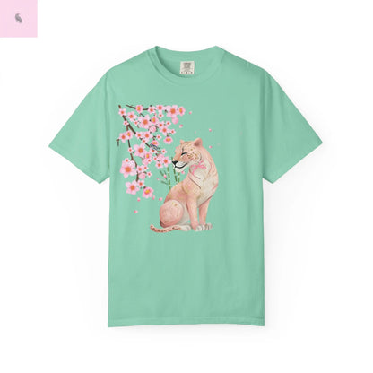 Chinoiserie Leopard T-shirt The flirty crow