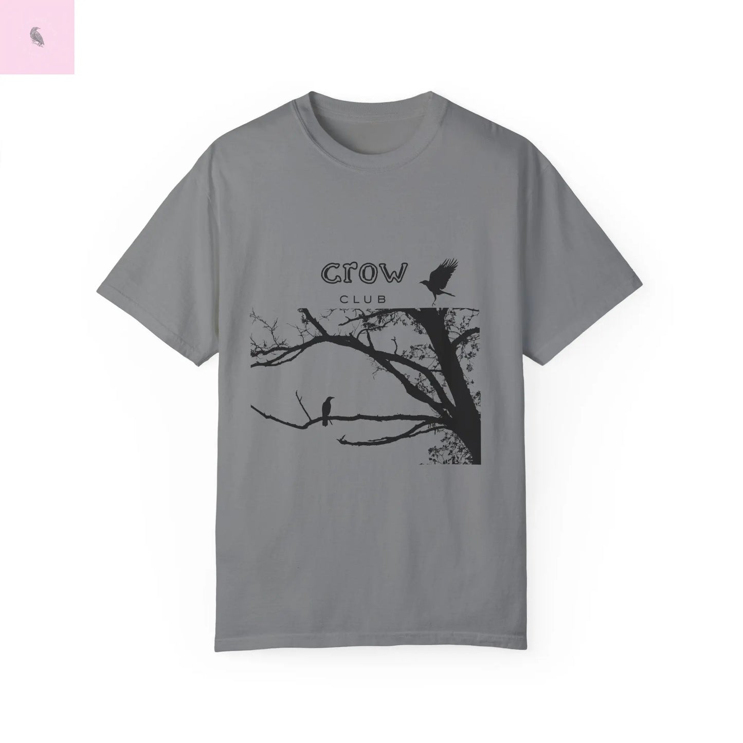 Unisex crow lover unique tshirt the flirty crow