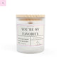My favorite person candle The flirty crow