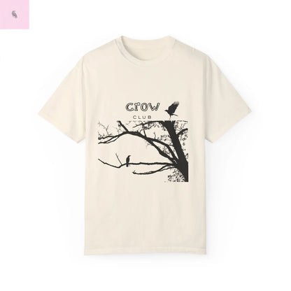Unisex crow lover unique tshirt the flirty crow