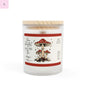 Whimsical Mushroom Soy Candle - "You Beautiful Soul Are The Magic" - 11oz Natural Glass Jar The flirty crow