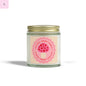 Mushroom retro Scented Candles, Coconut Apricot Wax (4oz, 9oz) the flirty crow