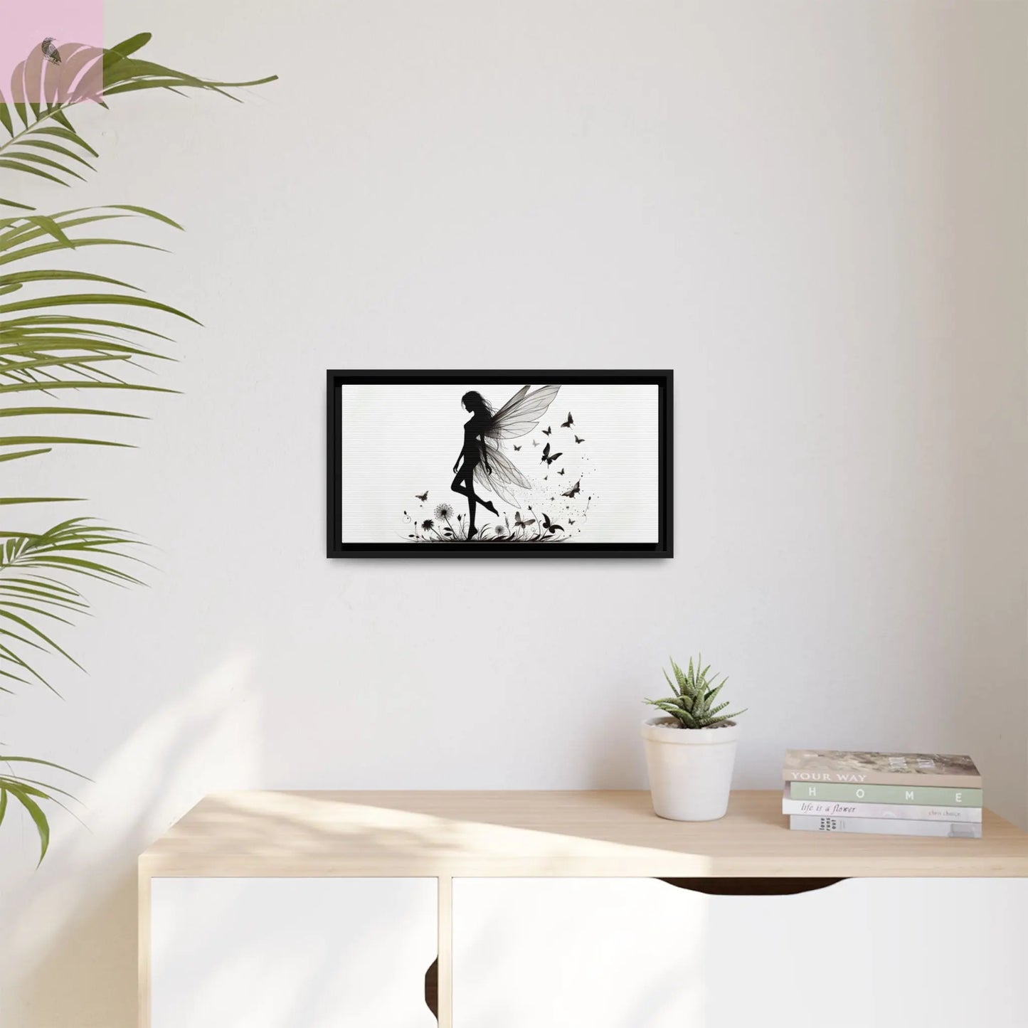 Fairy Canvas Wall Art - The flirty crow