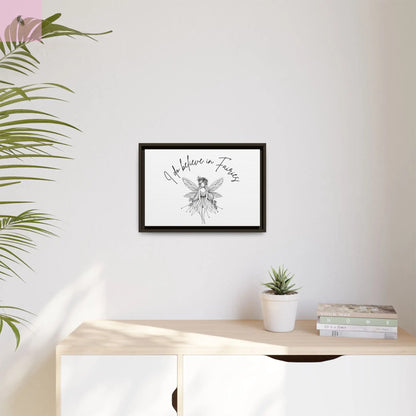 Fairies Canvas, Framed (Multi-color) - The flirty crow