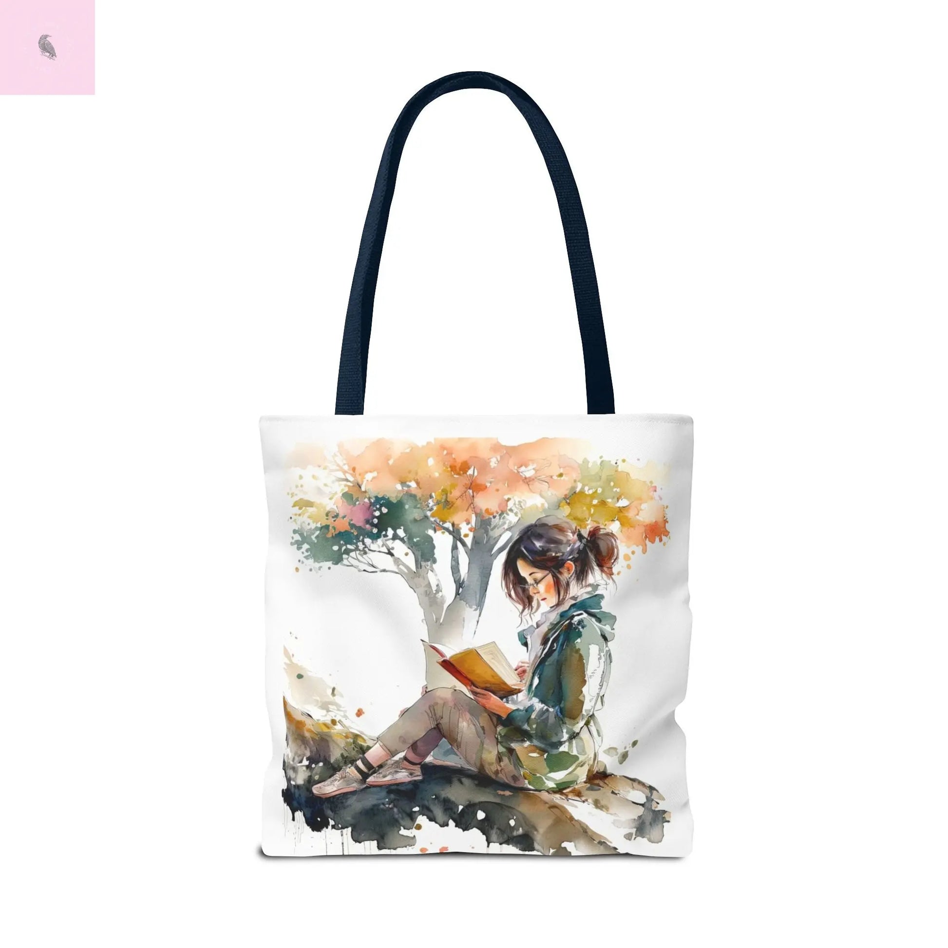 Reading Tote Bag, Literary Gift, Book Lover Tote, Eco-Friendly Bag, readers shopping Tote, book club bag The flirty crow