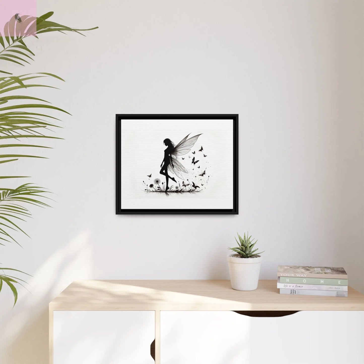 Fairy Canvas Wall Art - The flirty crow