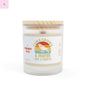 Glass Candle Crow Lover the flirty crow