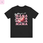 Football mama graphic soft cotton short sleeve quality printed  tee. Sports lover gift. the flirty crow