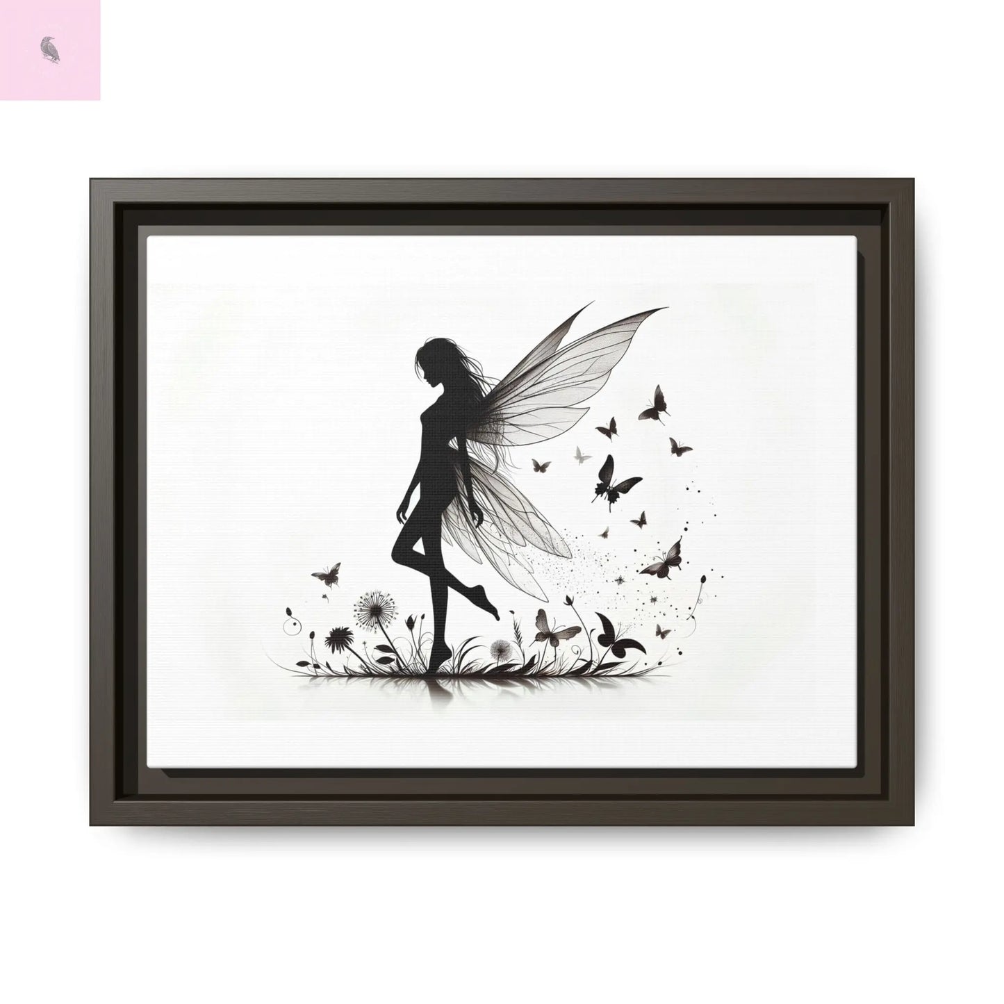 Fairy Canvas Wall Art - The flirty crow